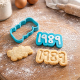 Emporte-pièce 1989 personnalisé – Impression 3D | Pâtisserie créative