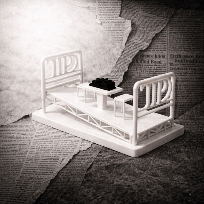 Lit miniature TTPD – Objet décoratif poétique