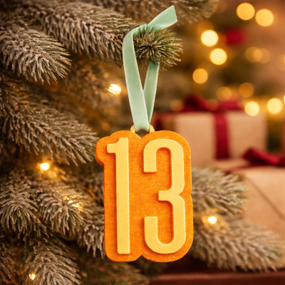 Ornement décoratif 13 – Décoration de Noël iconique