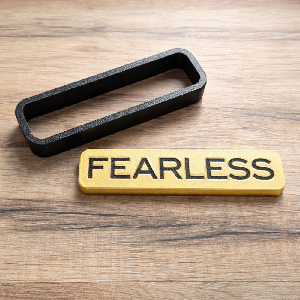 Emporte-pièce Fearless 2-en-1 – Découpe et estampillage biscuits