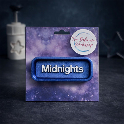 Emporte-pièce Biscuit Midnight – Tampon 2-en-1 Imprimé en 3D