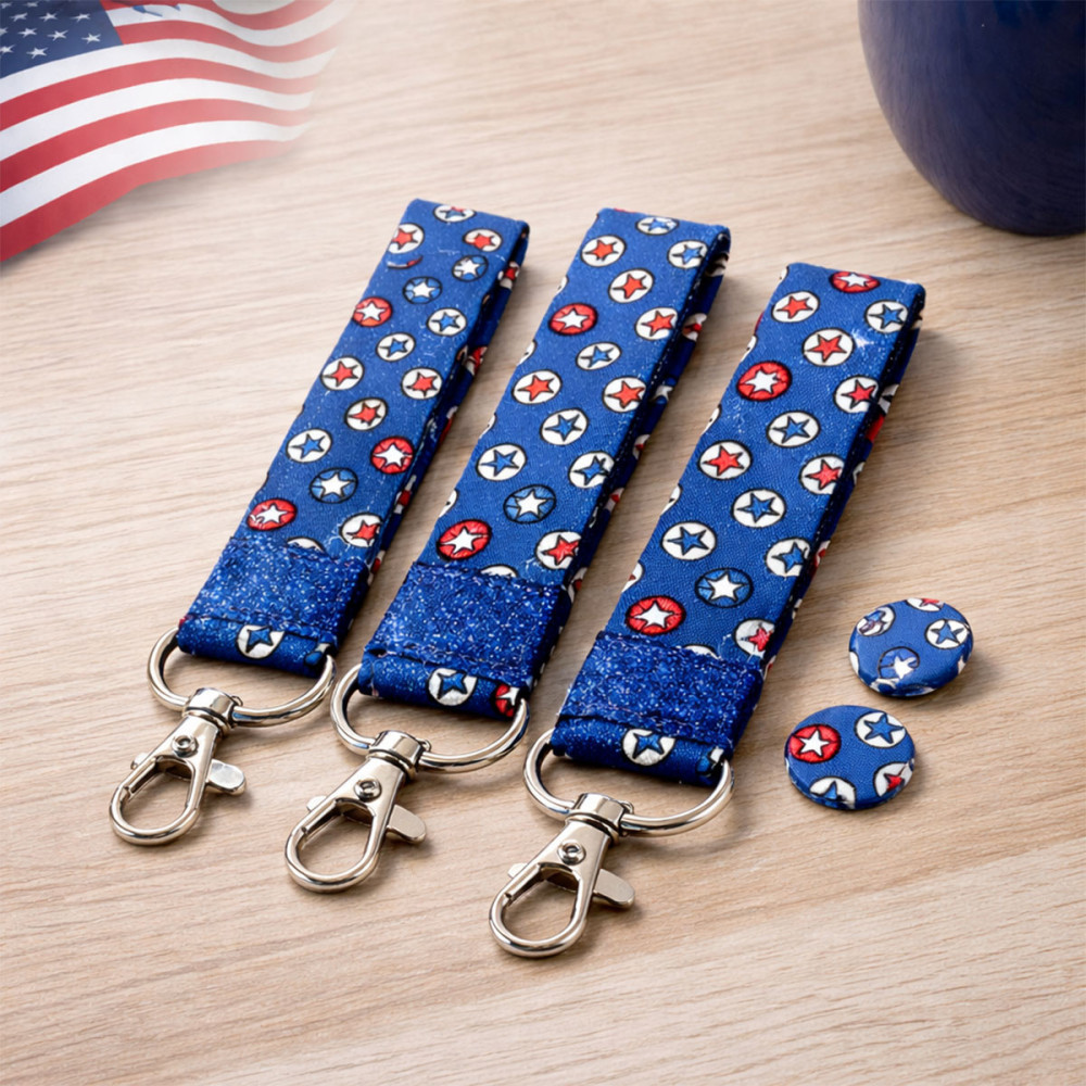 Porte-clé cousu main Miss Americana – Série limitée | The Delirium Workshop