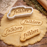 Emporte-pièce & Tampon Folklore 2-en-1 – Signature Manuscrite | The Delirium Workshop