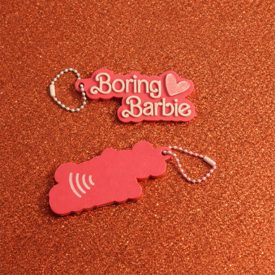 Porte-clés NFC “Boring Barbie” – Édition Connectée