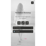 Porte-clé NFC NüKo TTPD – Accessoire connecté design | The Delirium Workshop