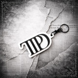 Porte-clé TTPD noir & blanc – Accessoire inspiré de l’ère TTPD