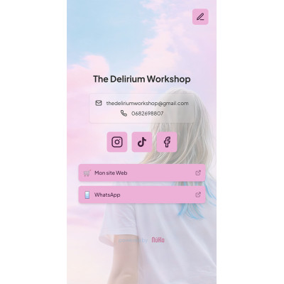 Porte-Clé LOVER NFC NüKo – Accessoire Connecté