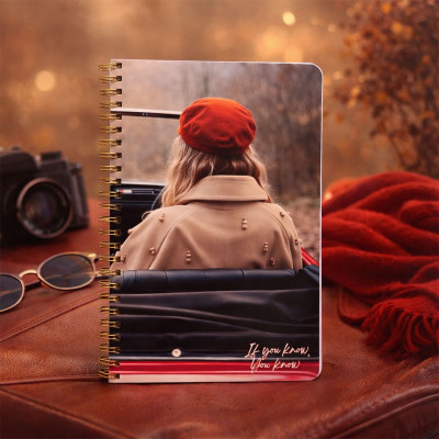 Carnet de notes RED – Édition inspirée | Carnet artisanal Swiftie