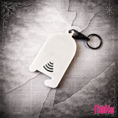 Porte-clé NFC NüKo TTPD – Accessoire connecté design | The Delirium Workshop