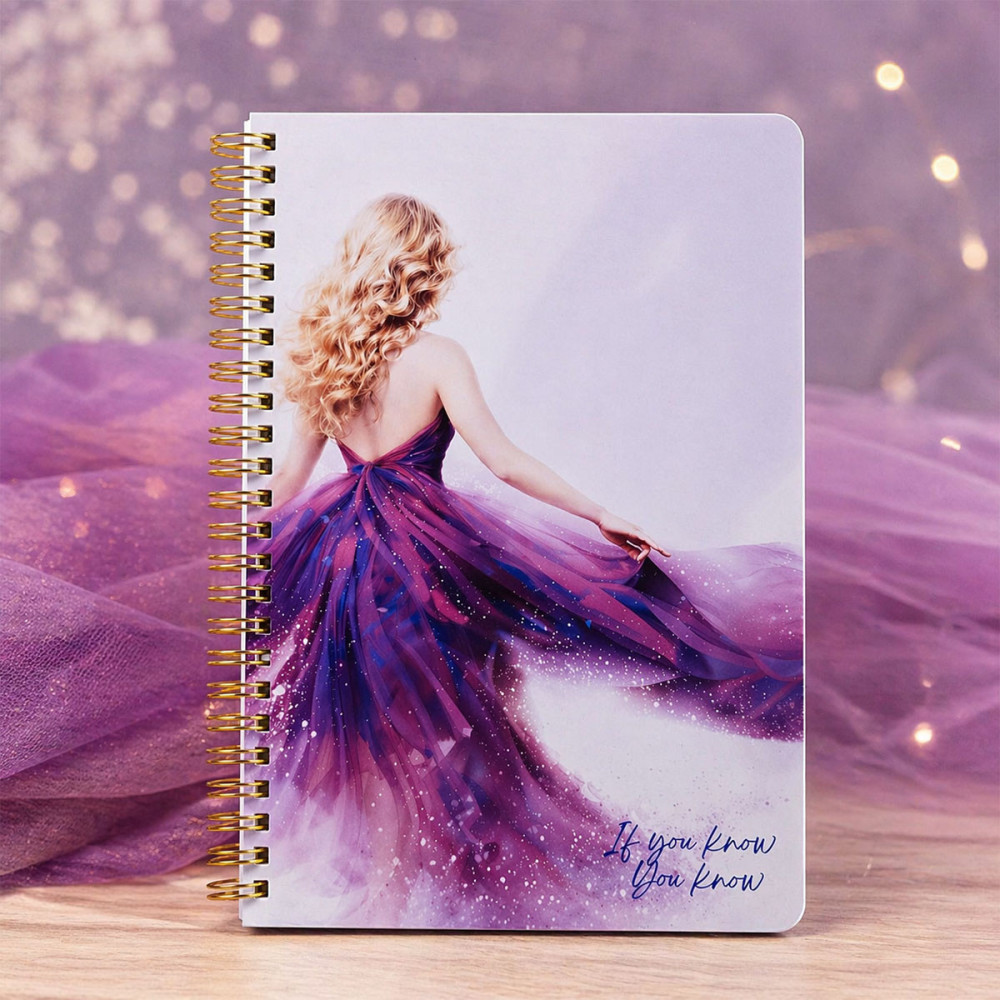 Carnet Speak Now A5 à spirales – Édition inspirée | The Delirium Workshop