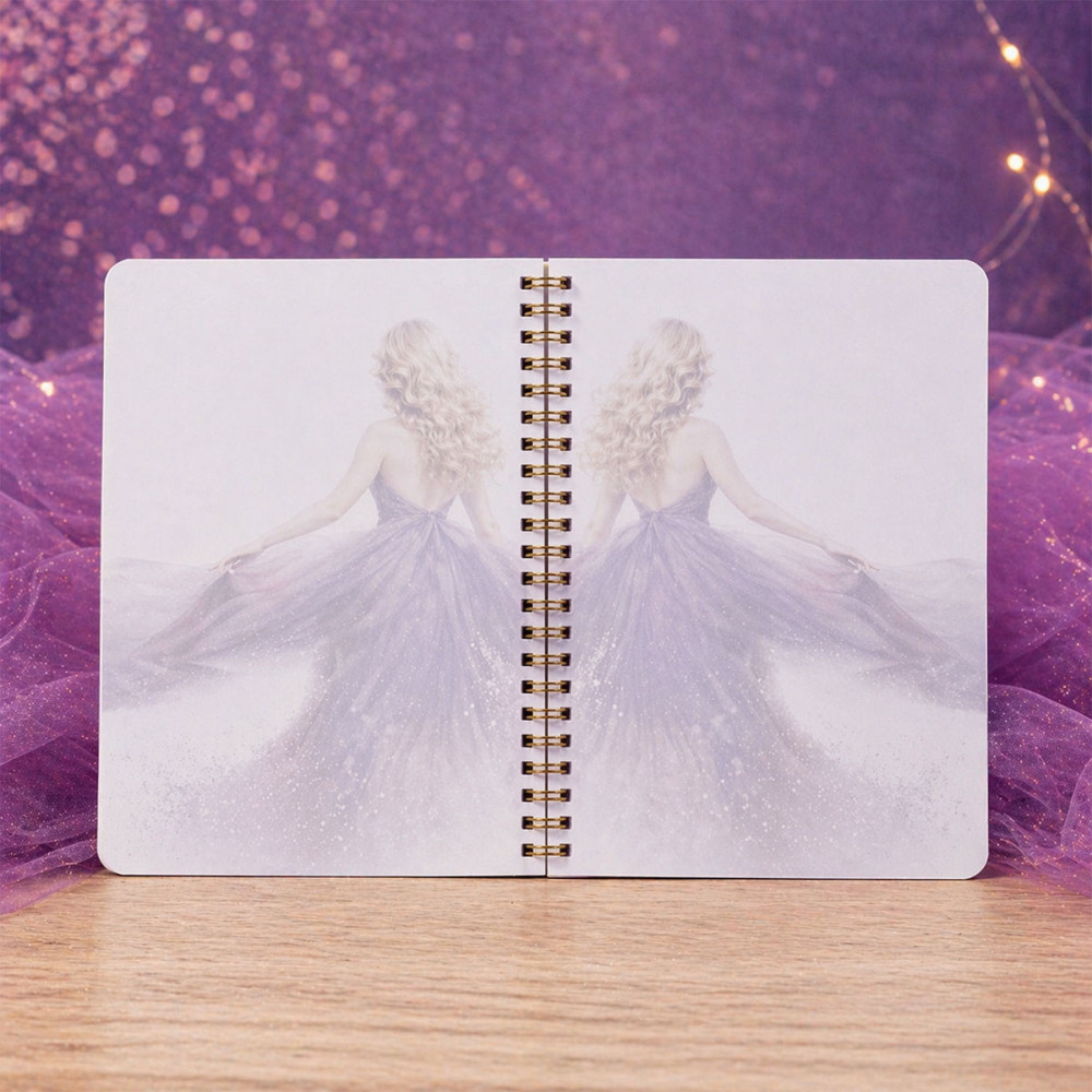 Carnet Speak Now A5 à spirales – Édition inspirée | The Delirium Workshop