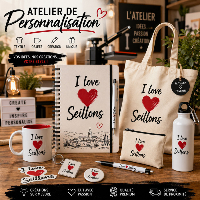 Personnalisation sur mesure – Création d’objets uniques (sur devis)